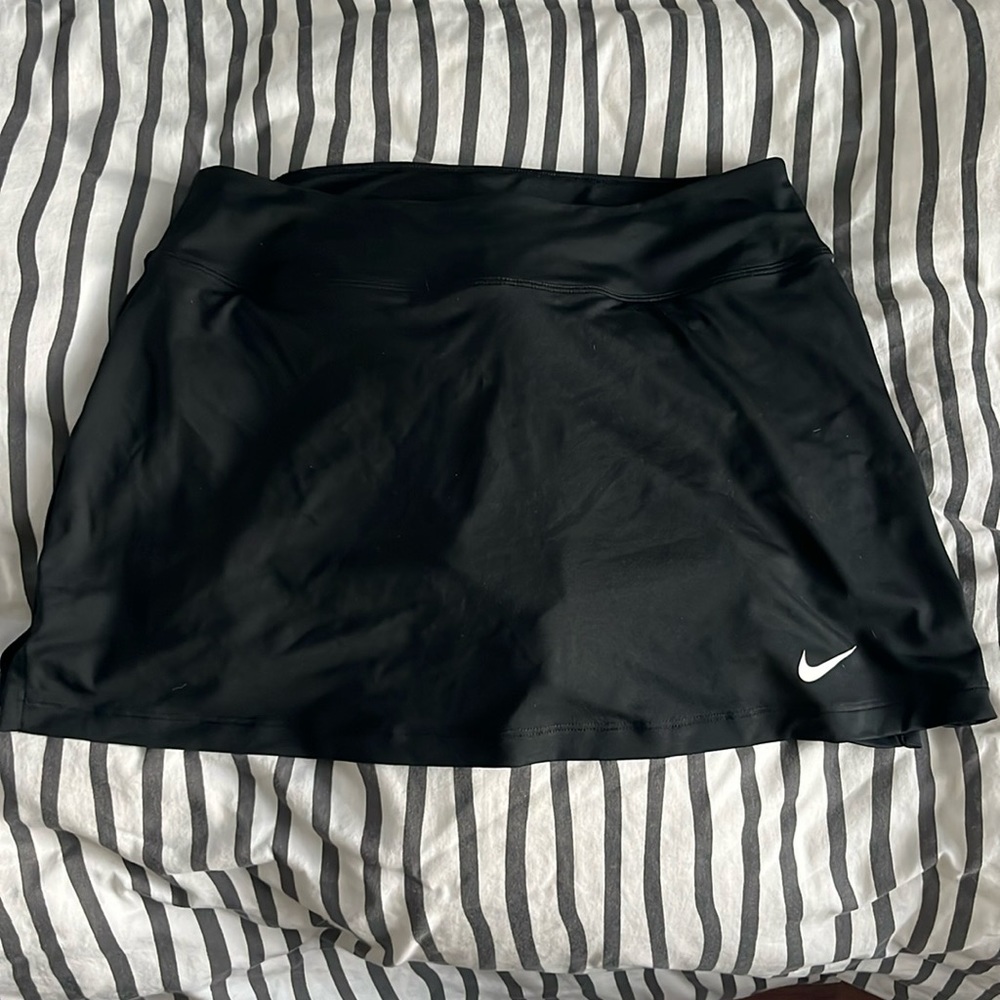 Black Nike skirt